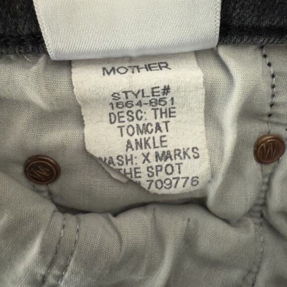 MOTHER Denim The Tomcat Ankle Jeans in X Marks The Spot Size 26 - Picture 11 of 14